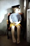 "Niklas Nilsson" Docka, papier-maché mm, ca 130 cm hög Sjöfartsmuseet i Göteborg, 1997