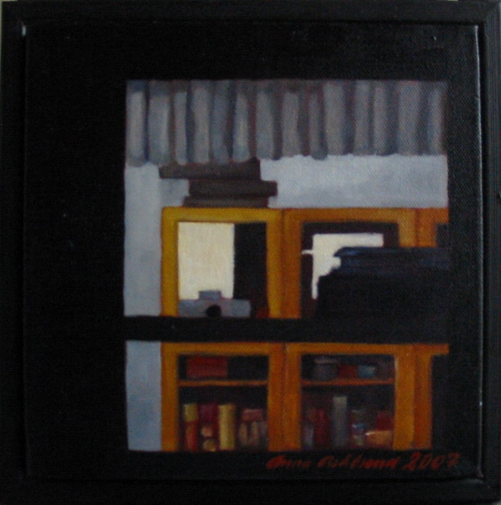 "Altorp 11", olja på duk, 20 x 20 cm, 2007