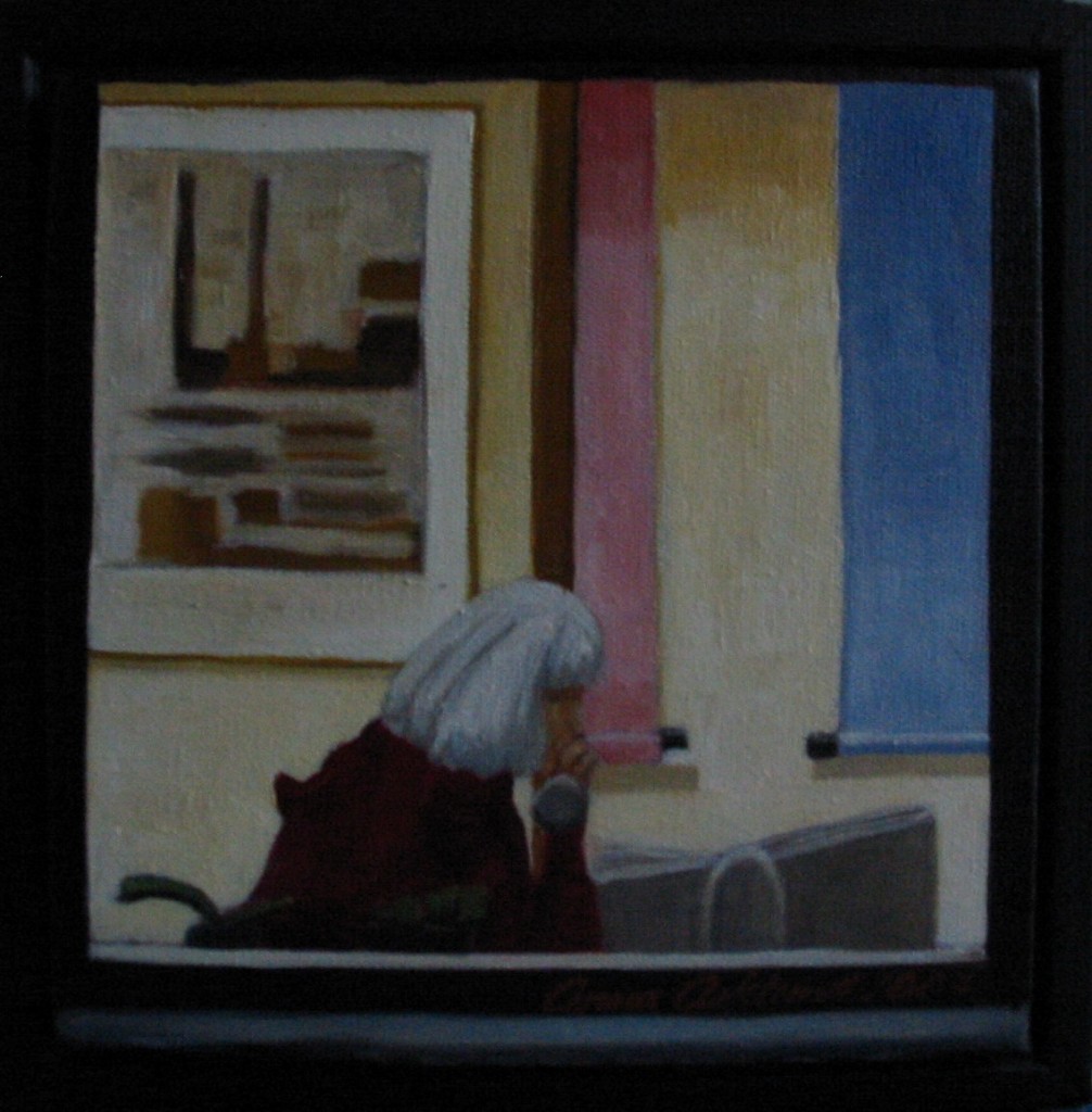"Altorp 10", olja på duk, 20 x 20 cm, 2007