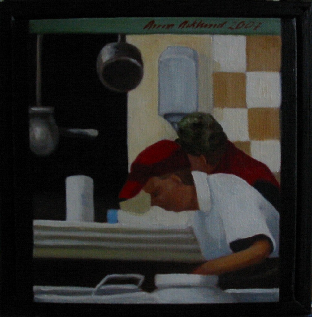 "Altorp 5", olja på duk, 20 x 20 cm, 2007