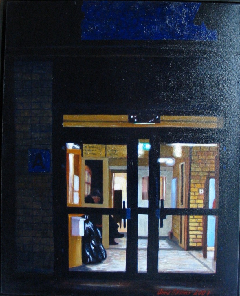 "Altorp entré", olja på duk, 2007