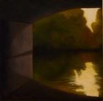 ”Utsikt I”, olja på duk, 30×30 cm, 2010
